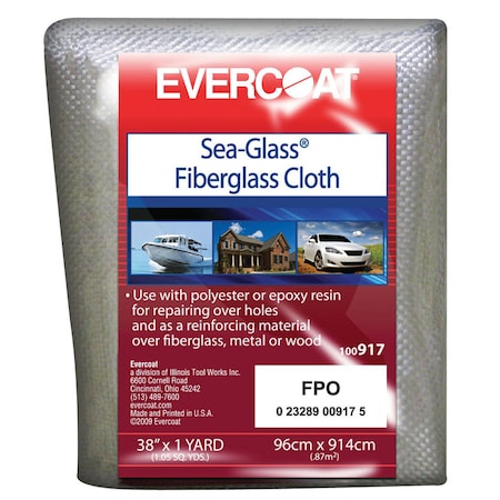 Evercoat Evercoat Sea Glass Fiberglass Cloth 1 yd 100917